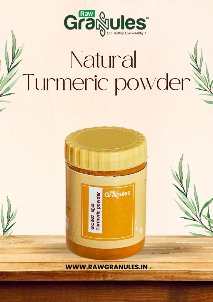 Use of Turmeric Powder