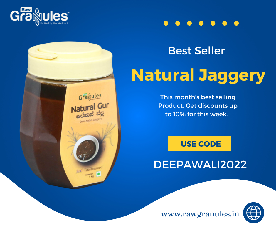 Natural jaggery by rawgranules